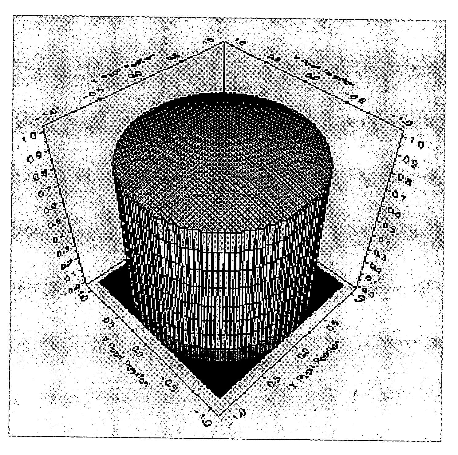 Method and apparatus for modeling an apodization effect in an optical lithography system