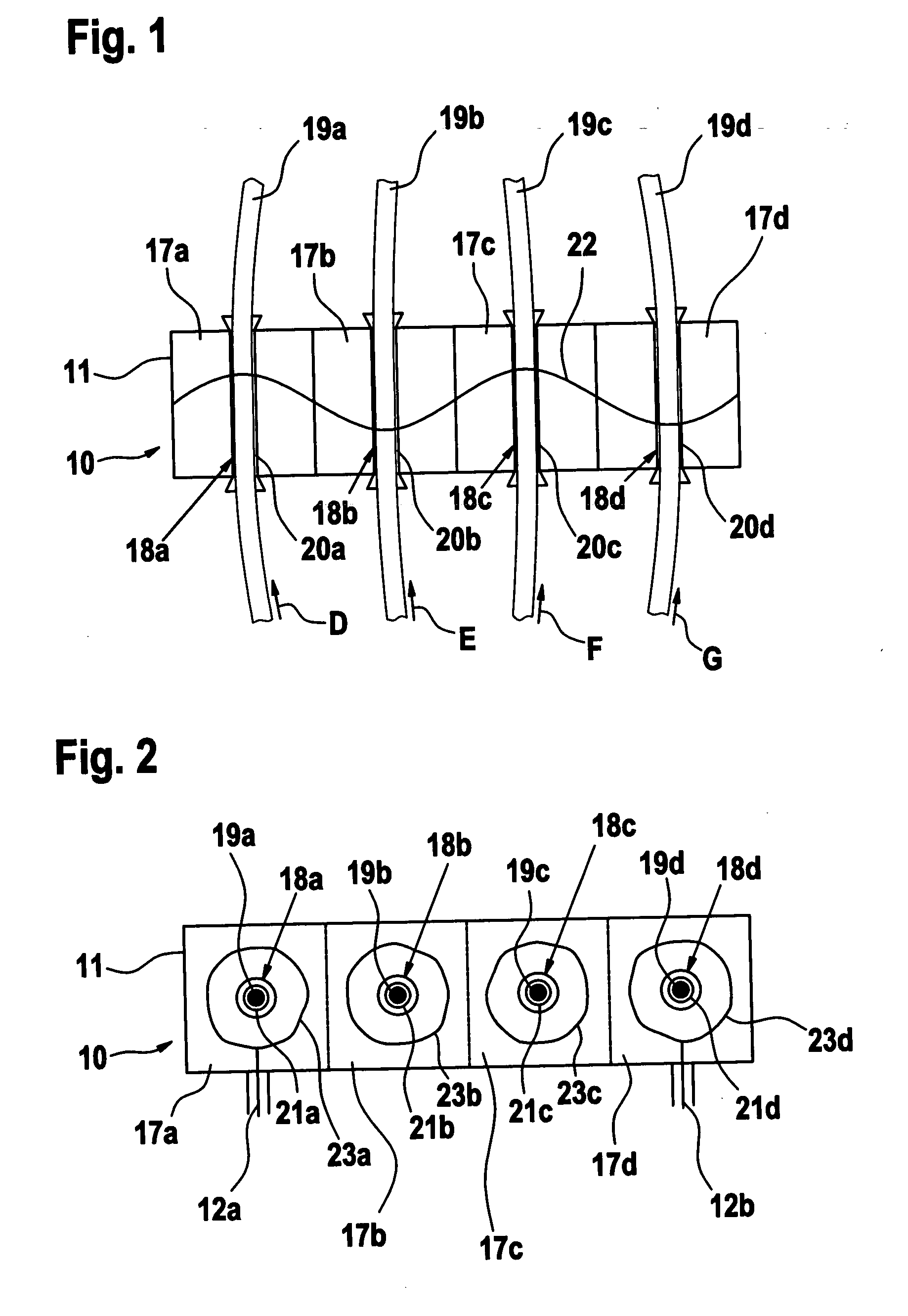 Microwave sensor for measuring a dielectric property of a product