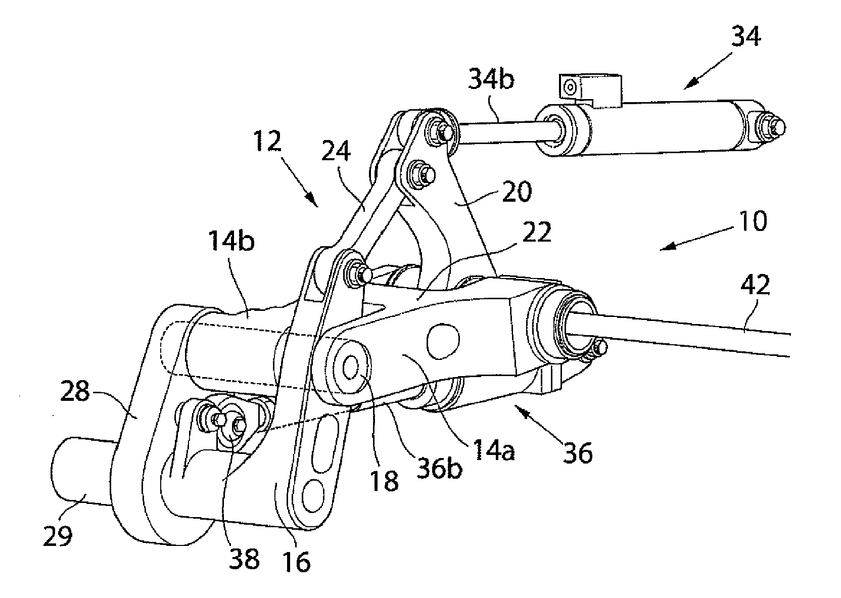 Arrangement for controlling a track tension wheel of tracked vehicle