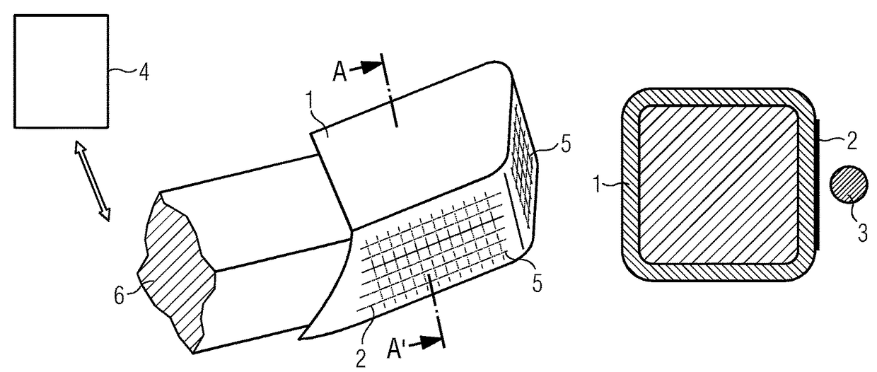 Housing cladding module with collision identification for medical devices