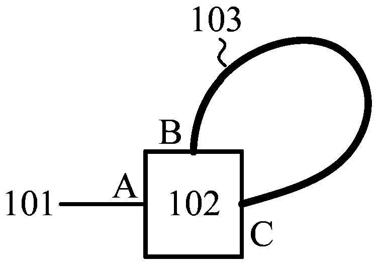 Integrated waveguide polarization orthogonal rotation reflection device and quantum key distribution system