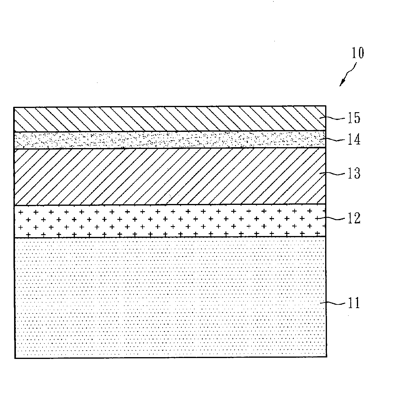 Solar cell component structure