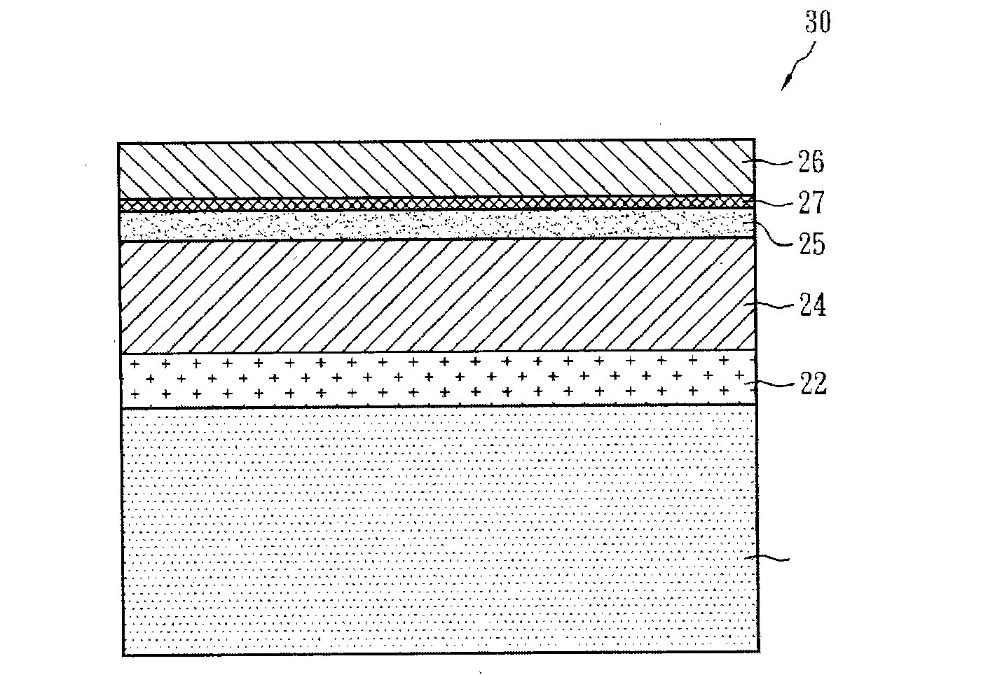 Solar cell component structure
