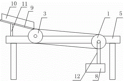 Steering conveying device for strip plates