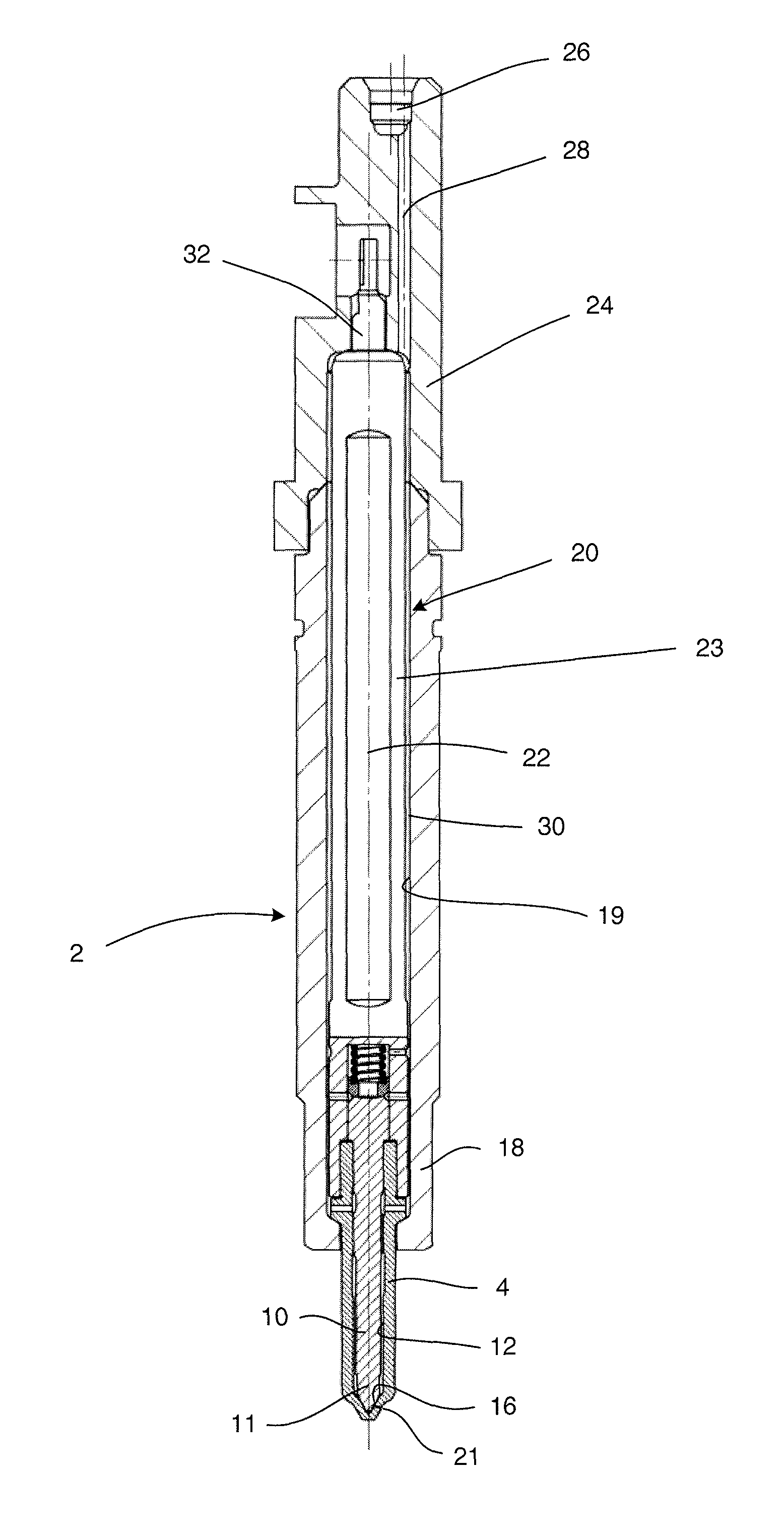 Fuel injector and operating method therefor
