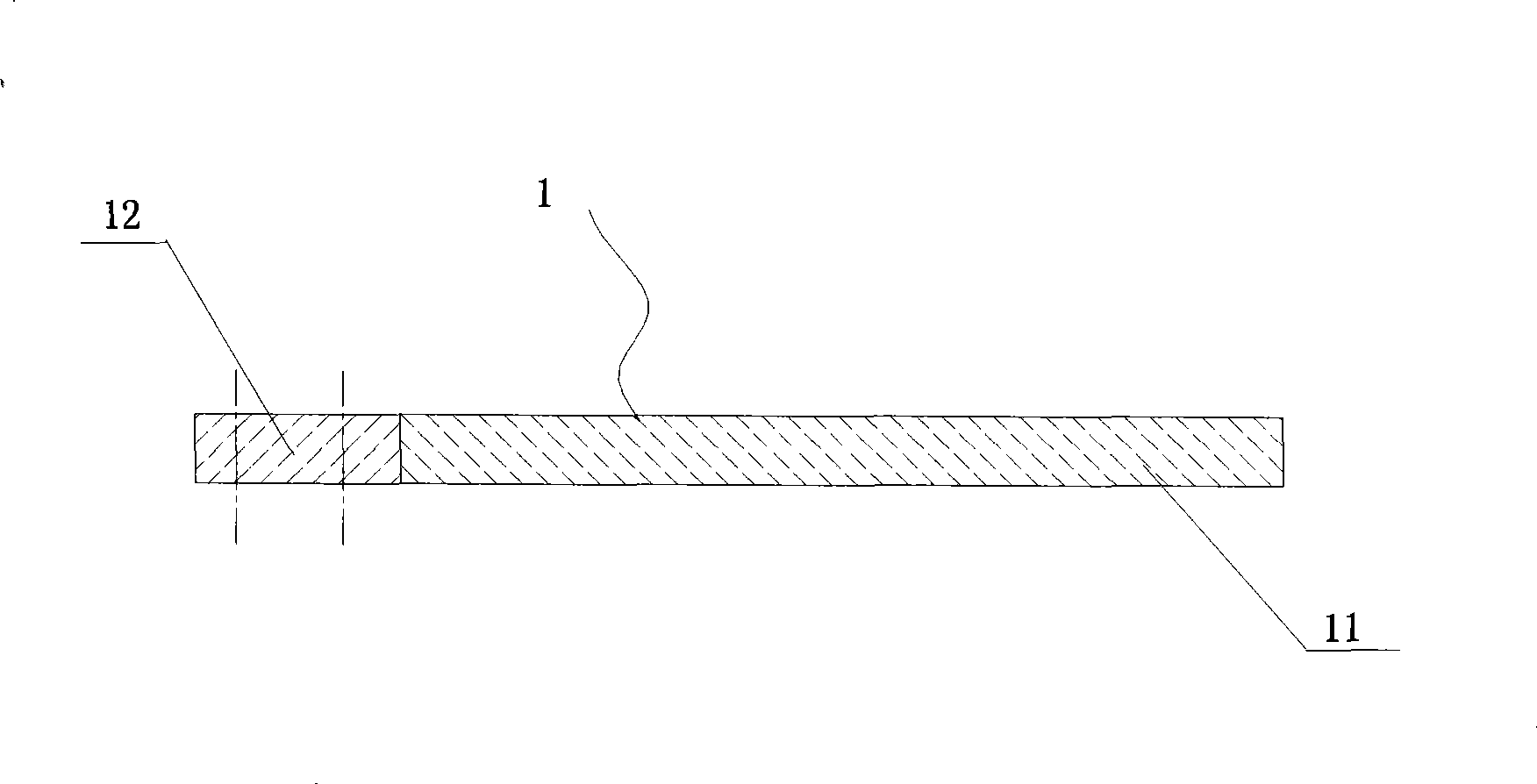 Structure of amorphous alloy dry-type distribution transformer and manufacturing method thereof
