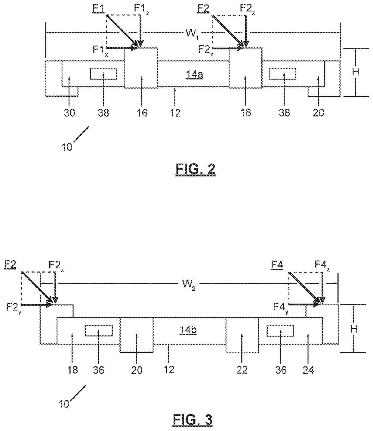 Force measurement system and a method of calibrating the same