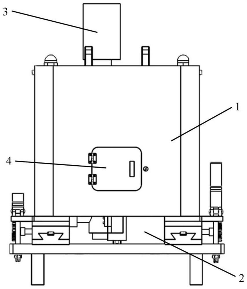 Portable double-stand-column double-beam press-in instrument suitable for laboratory and field tests