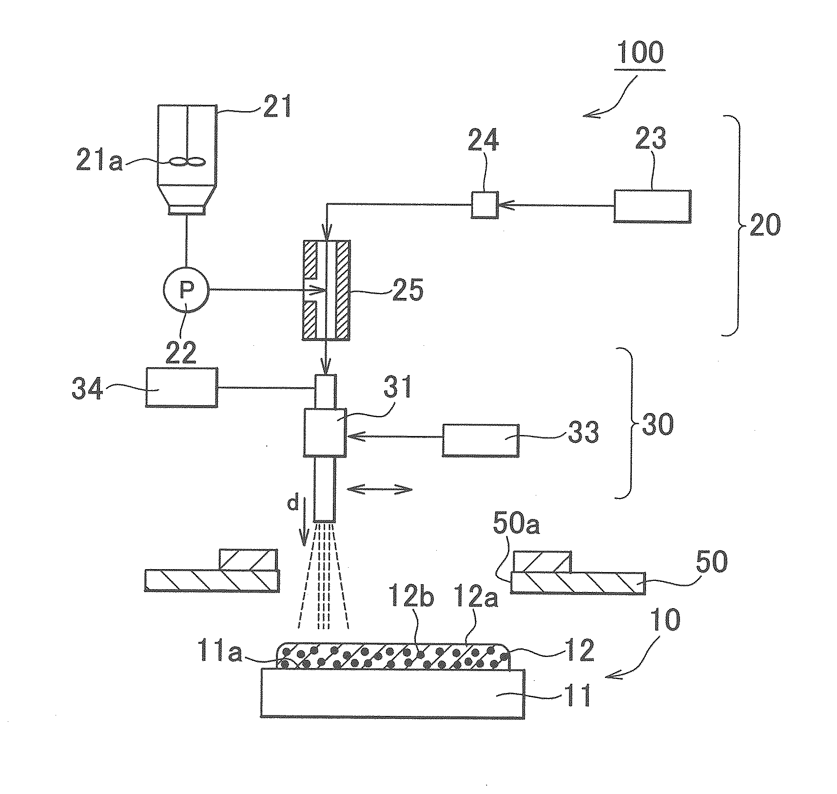 Method of forming carbon particle-containing film, heat transfer member, power module, and vehicle inverter