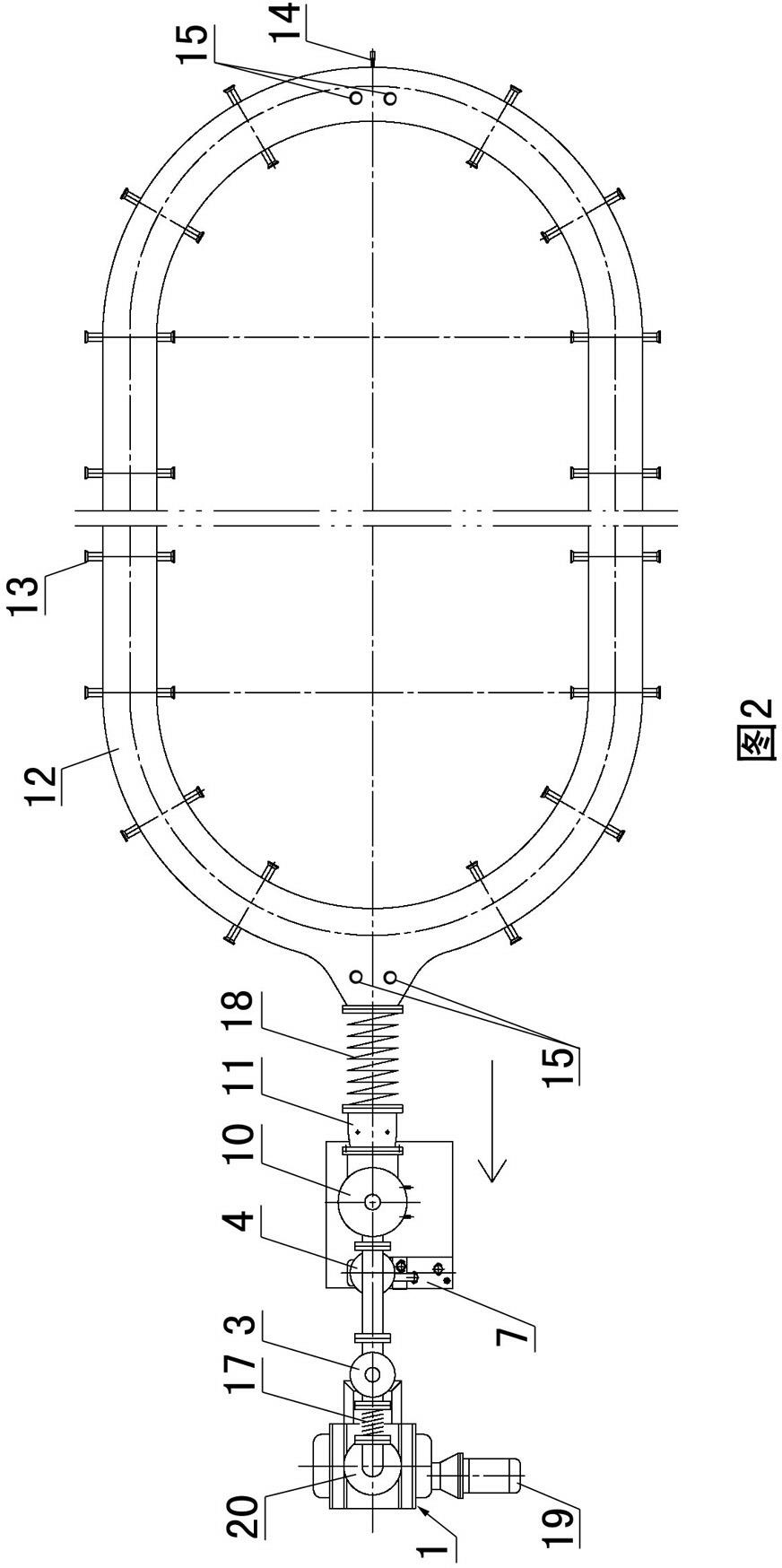 Vacuum-pumping system for multiple-dewar interlayer and vacuum-pumping method thereof