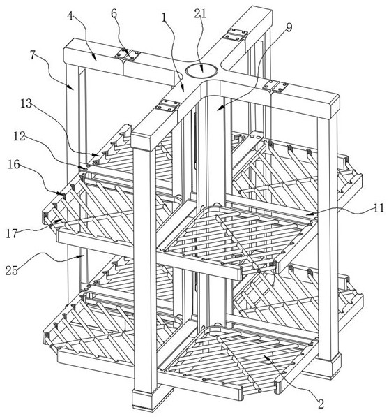 Rack for communication equipment