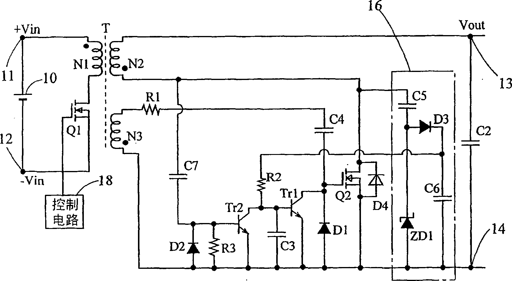 Synchronous rectification switching power supply