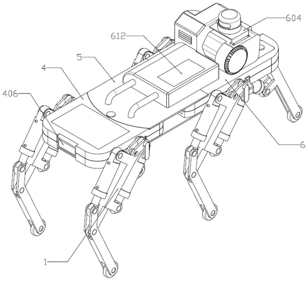 A wheel-legged robot for field detection