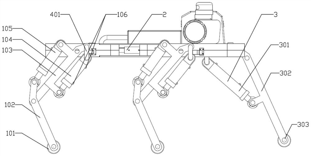 A wheel-legged robot for field detection