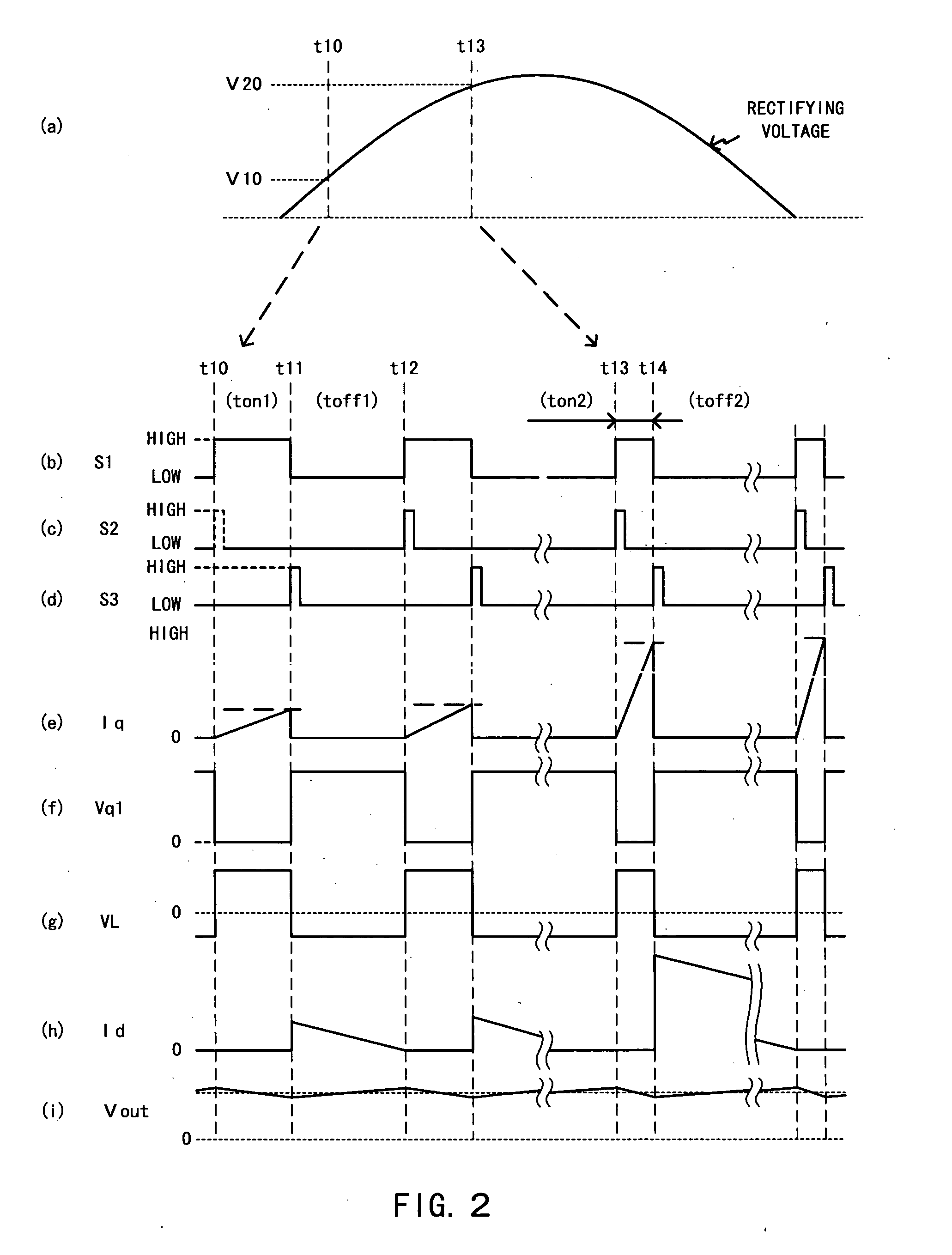 Power factor improving converter and control method thereof