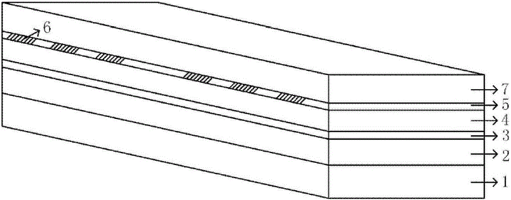 Grating Distributed Feedback Quantum Cascade Laser