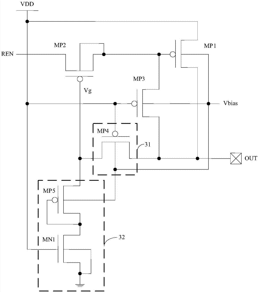 pull-up resistor circuit