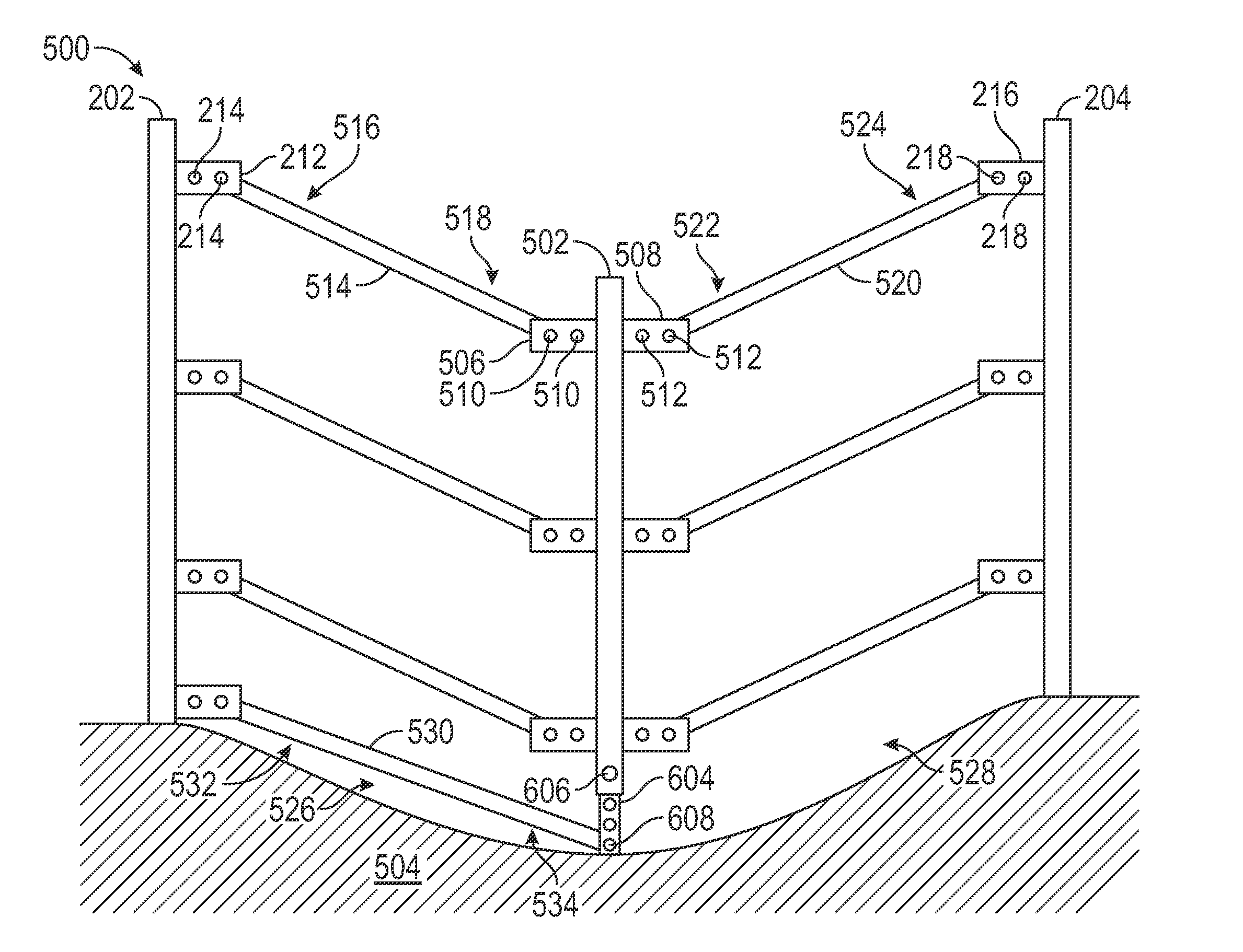Fencing panel and method of assembly