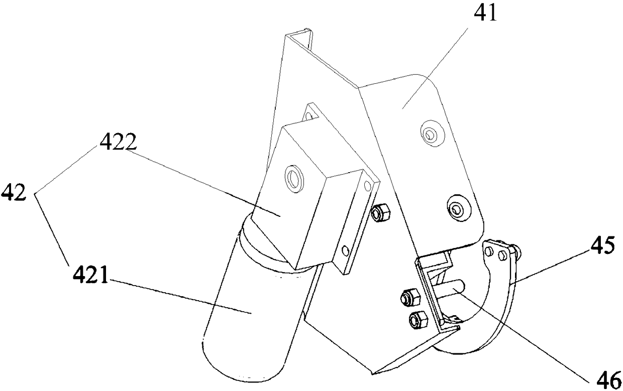 A hinge structure for opening and closing door sheet of range hood