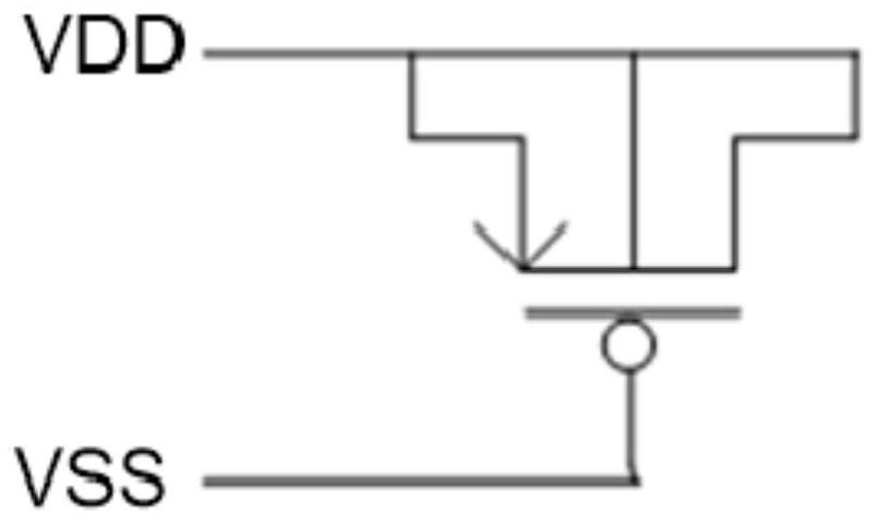 A filter circuit and chip based on mos field effect transistor