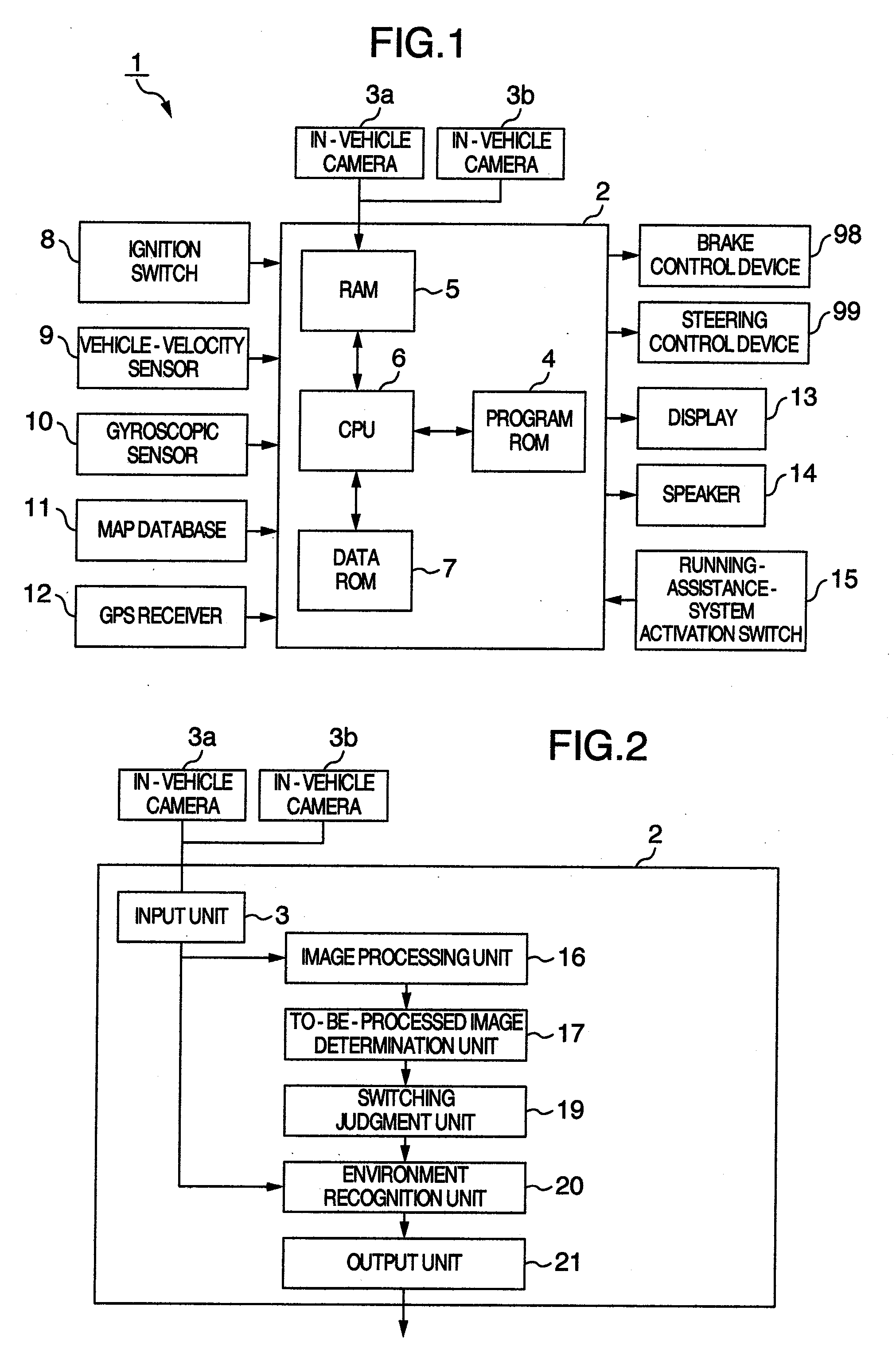 In-Vehicle Apparatus For Recognizing Running Environment Of Vehicle