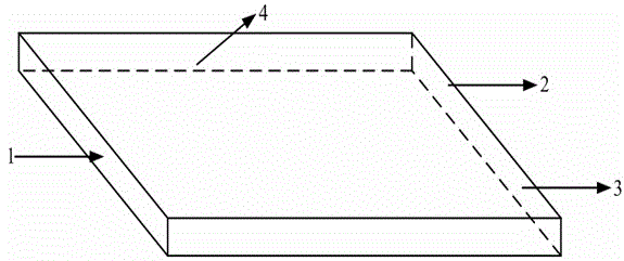 Terahertz polarization beam splitter in branch structure