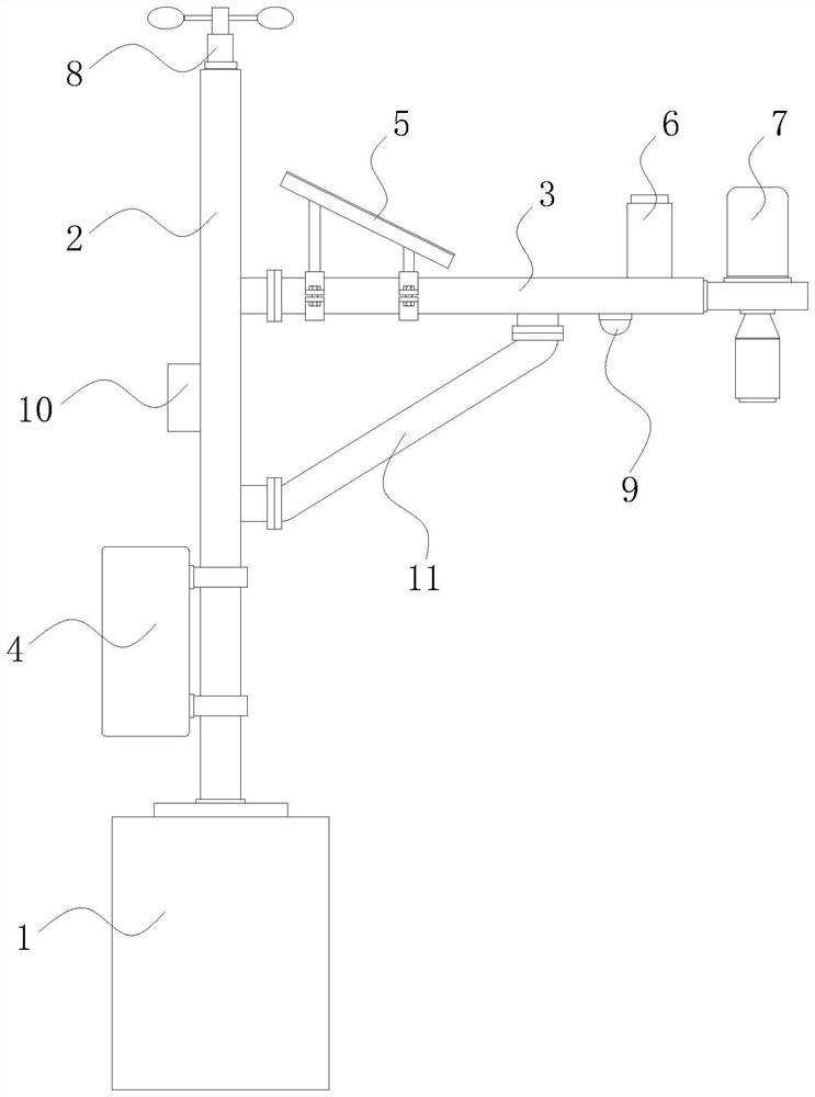 Overwater operation warning and early warning device for water conservancy project and using method thereof
