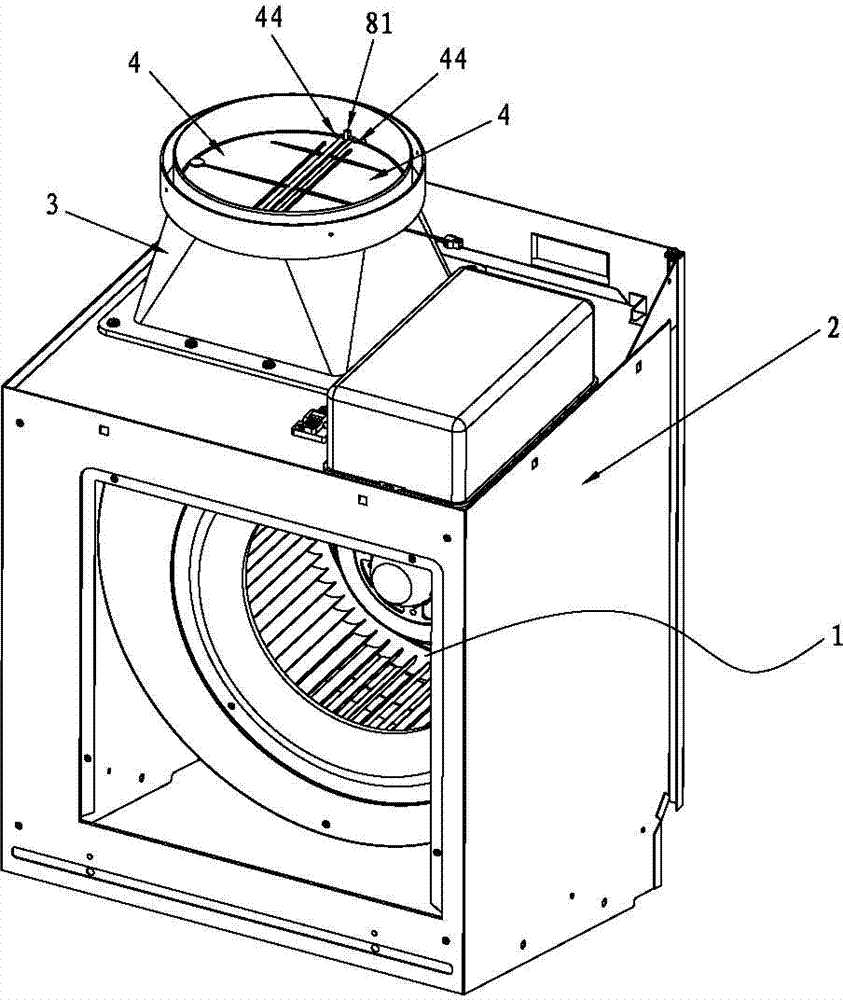 Electromagnetic-sucking sealed type smoke-inversion-preventing extractor hood