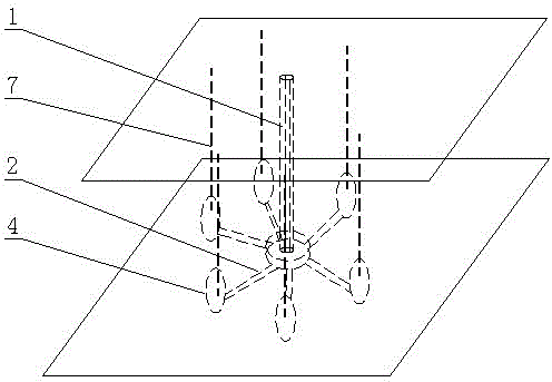 Complex salt rock underground and water dissolution joint cavity construction method