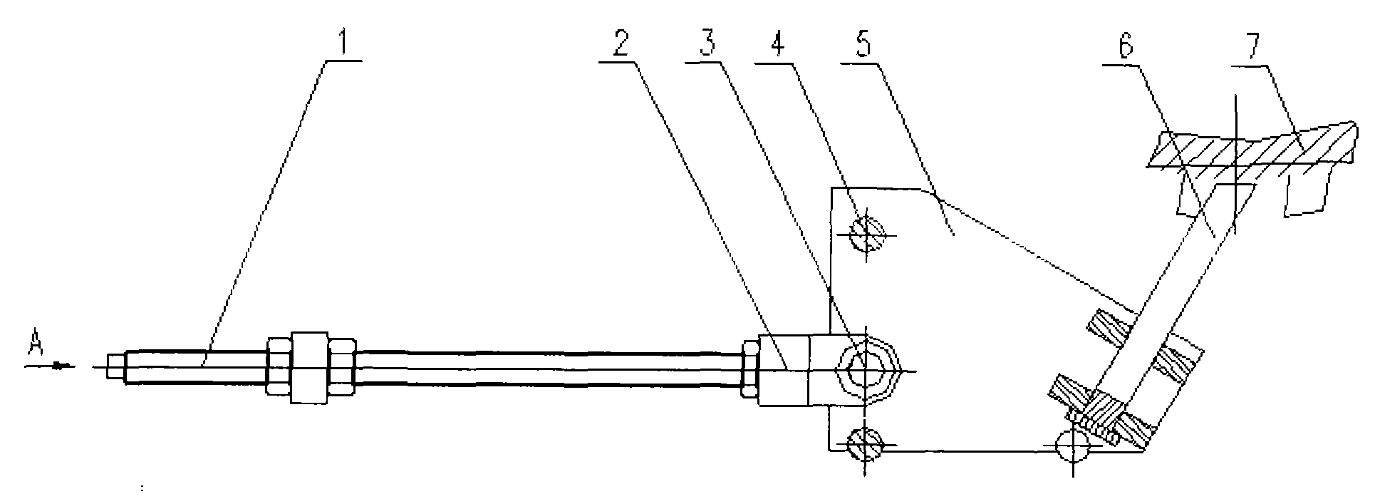 Adjustable mud-scraping gear structure for rod-toothed crusher
