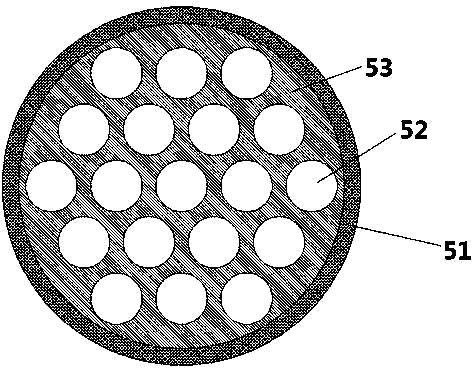 A Condensable Porous Steady Flow Device Heat Exchanger with Varying Spacing