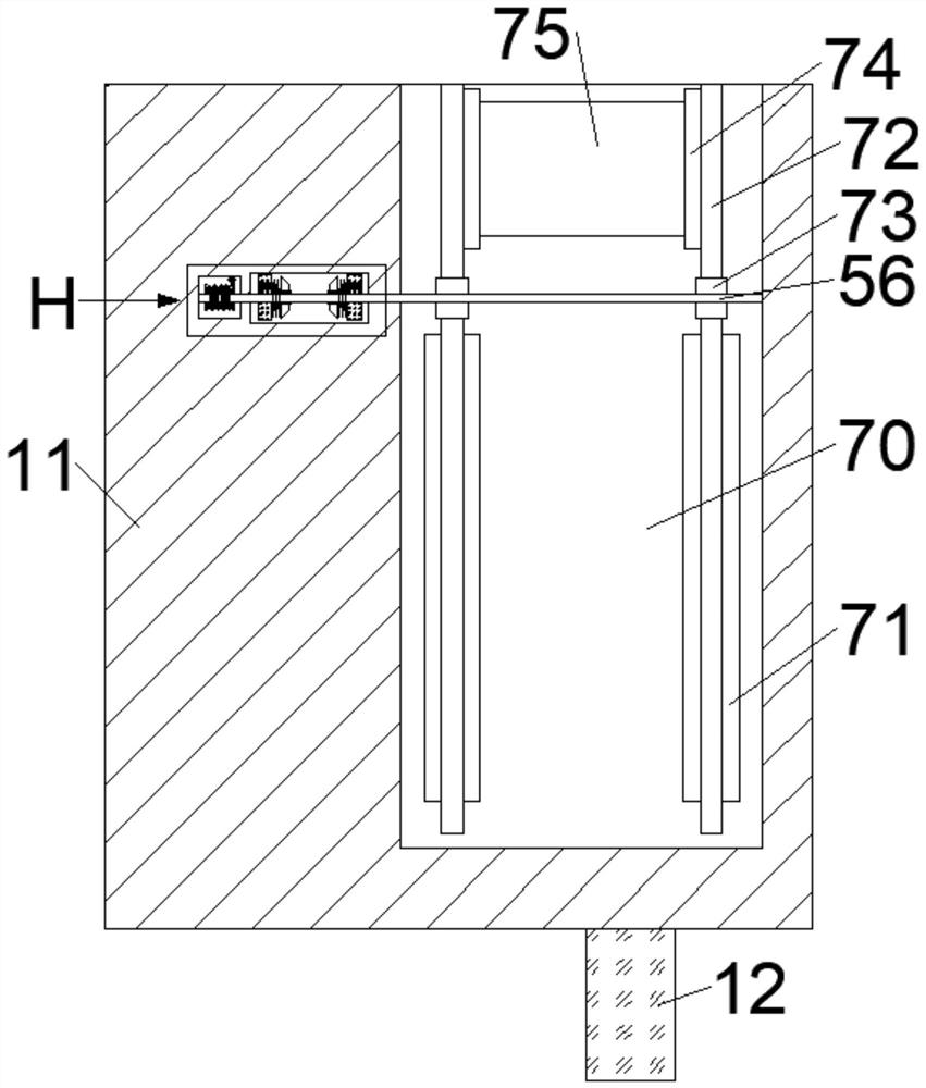 Auxiliary testing device for internet software development