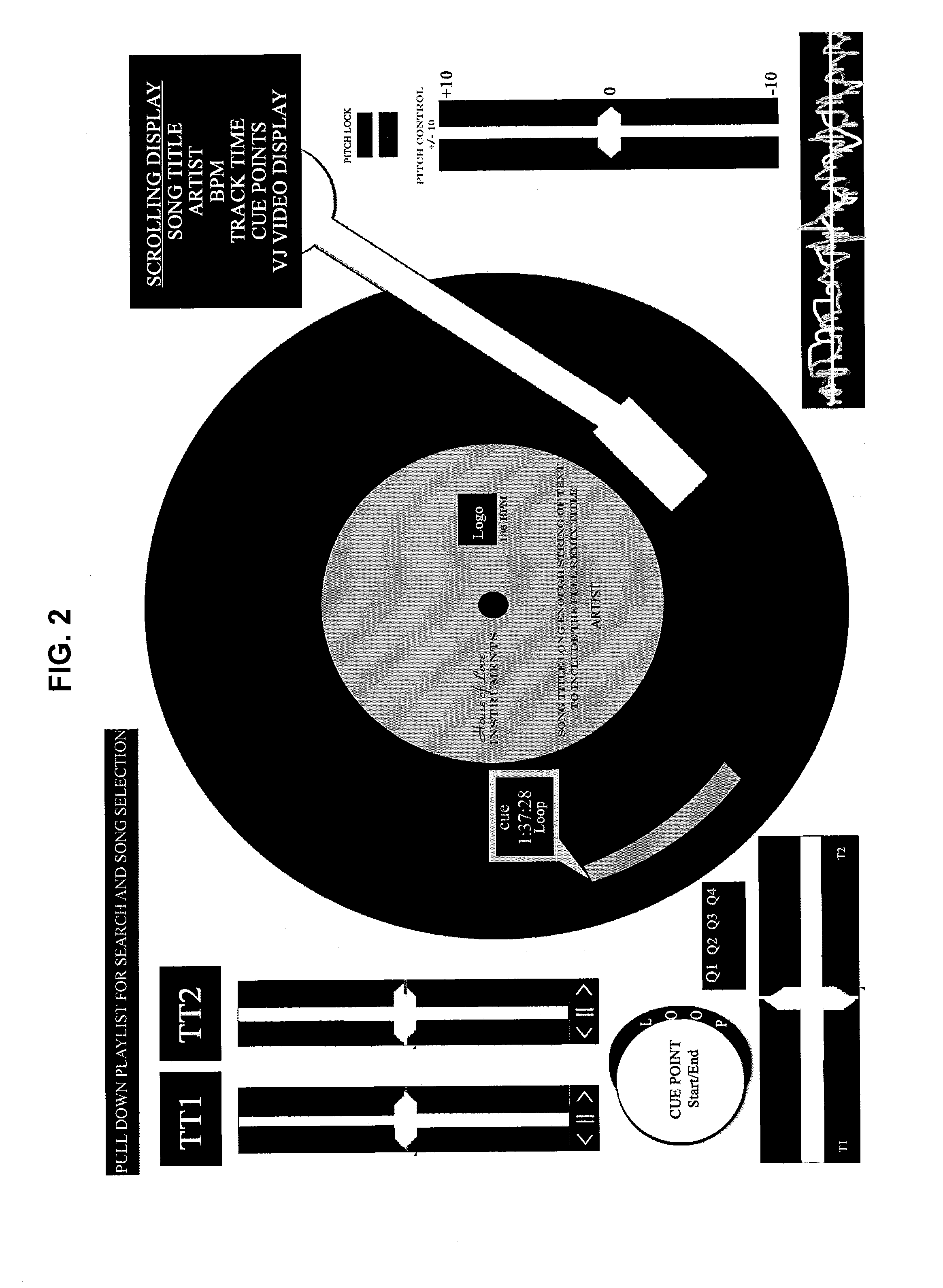 Virtual phonograph