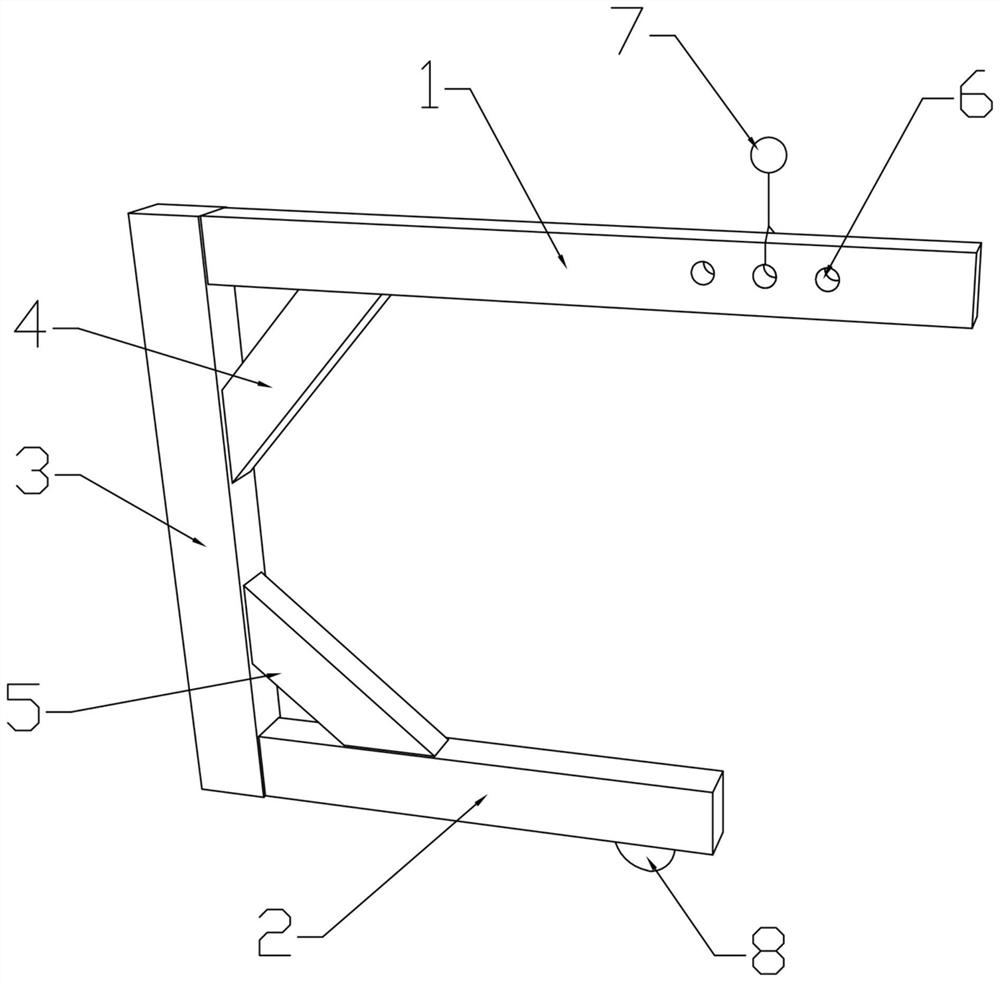 Special hoisting tool for overhauling