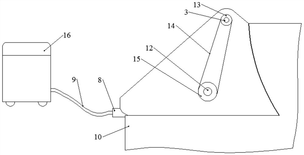 Escalator pedal cleaning device