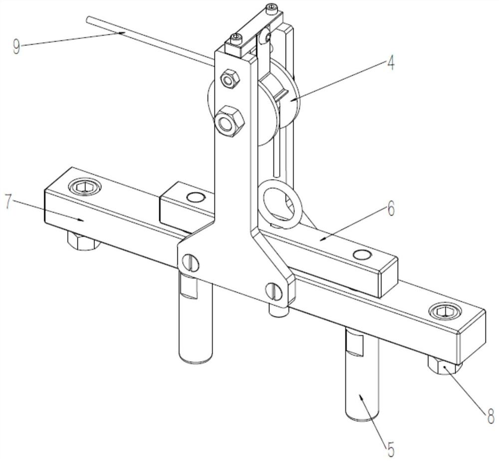 Cage type AUV release and recovery device based on pool experiment platform