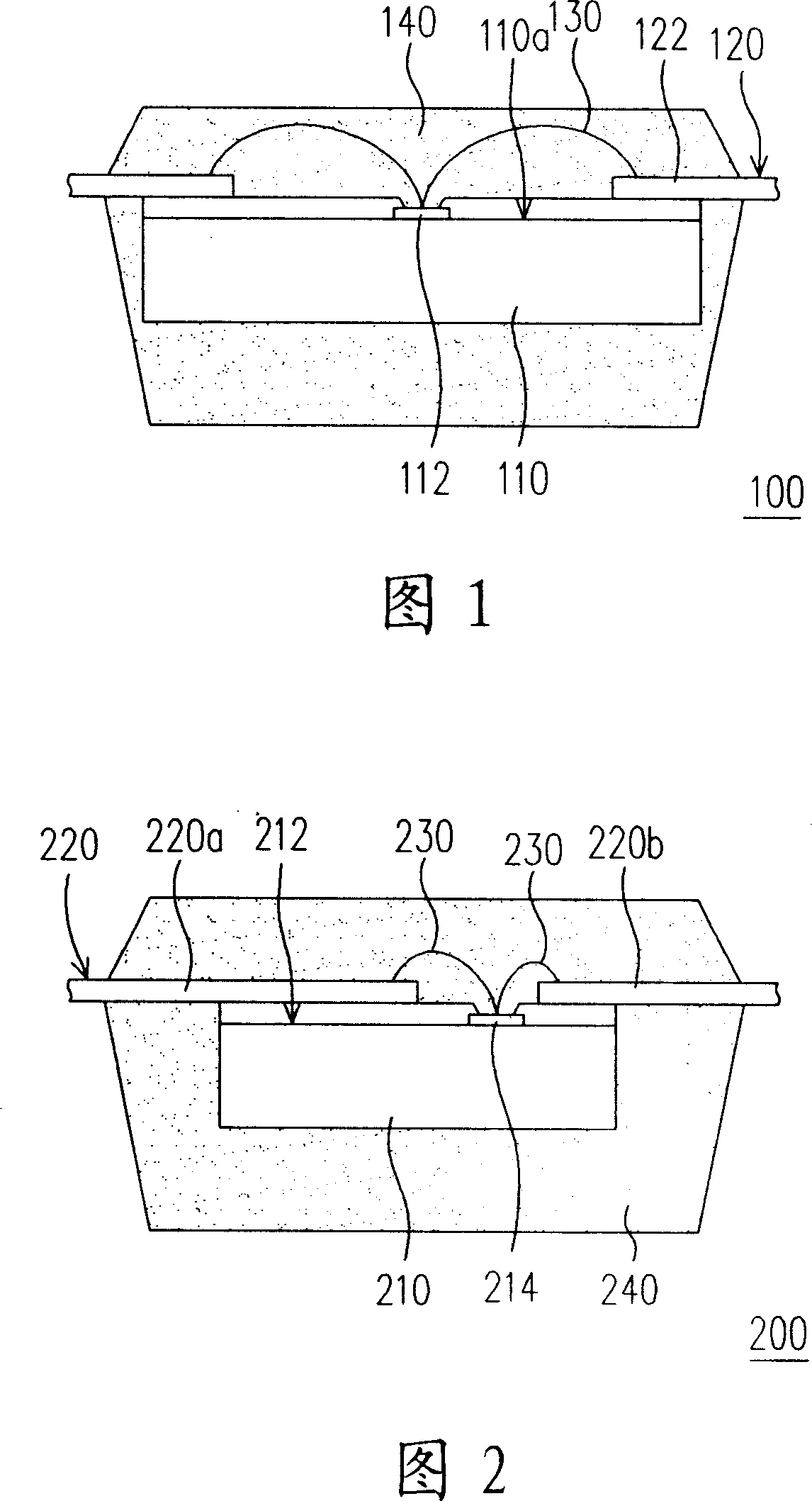 Chip packaging structure