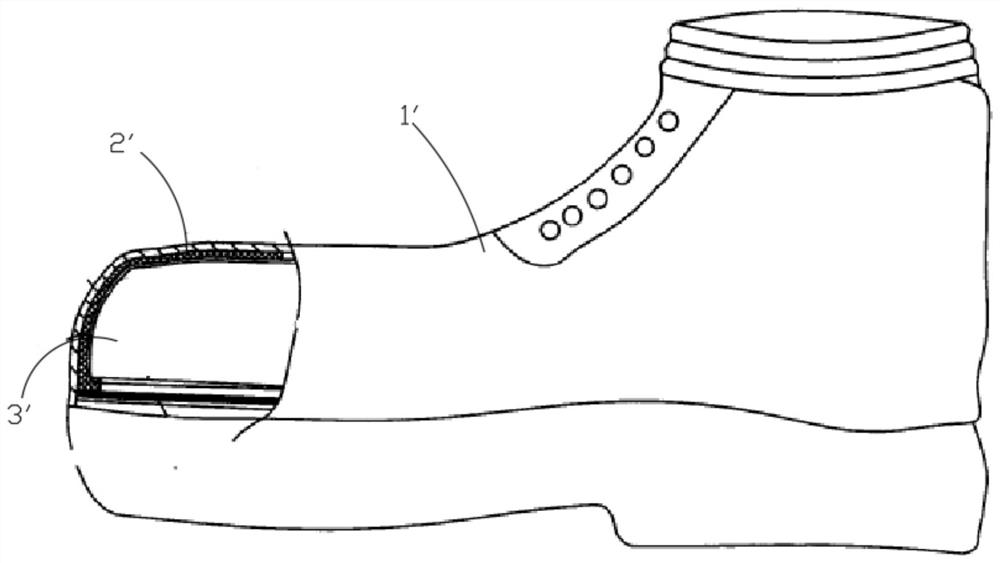 Safety shoe protection iron head and manufacturing method thereof