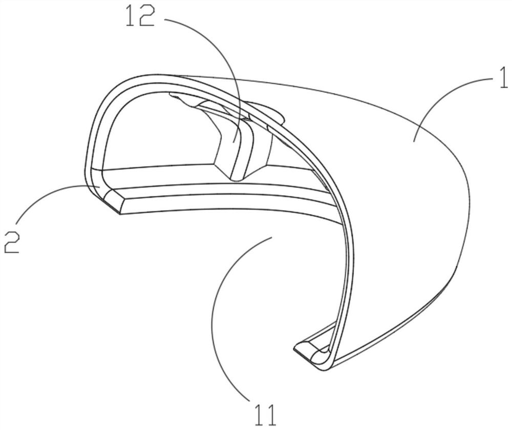 Safety shoe protection iron head and manufacturing method thereof