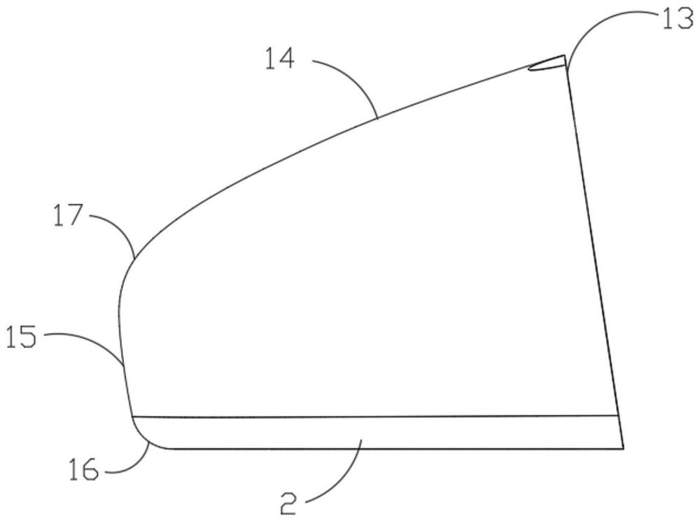 Safety shoe protection iron head and manufacturing method thereof