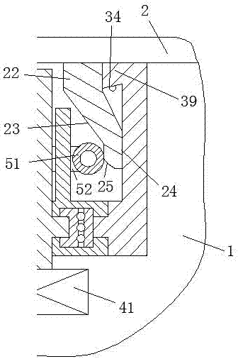 An outdoor power distribution cabinet installation locking device