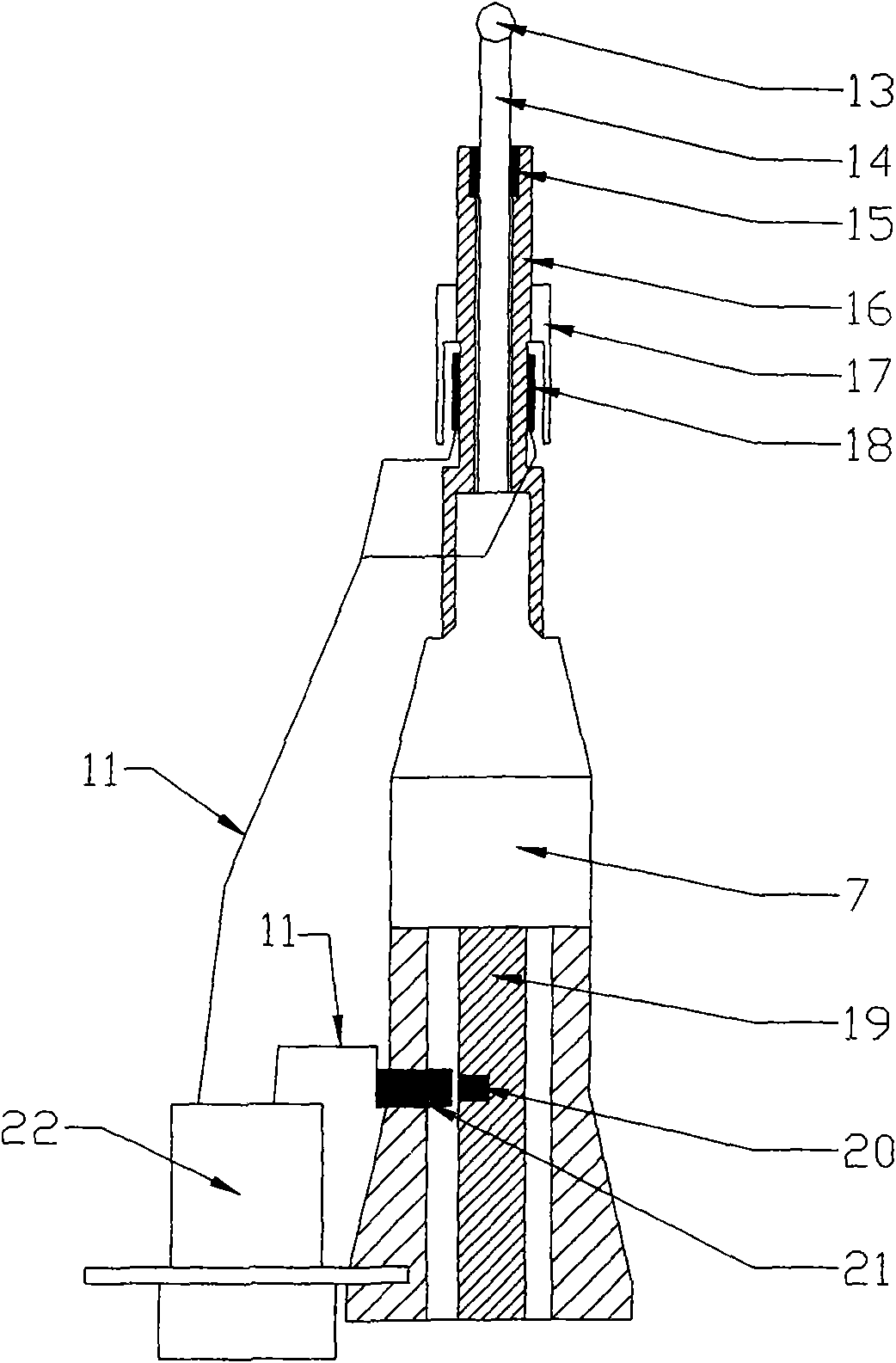Intelligent control device of surgical electric drill