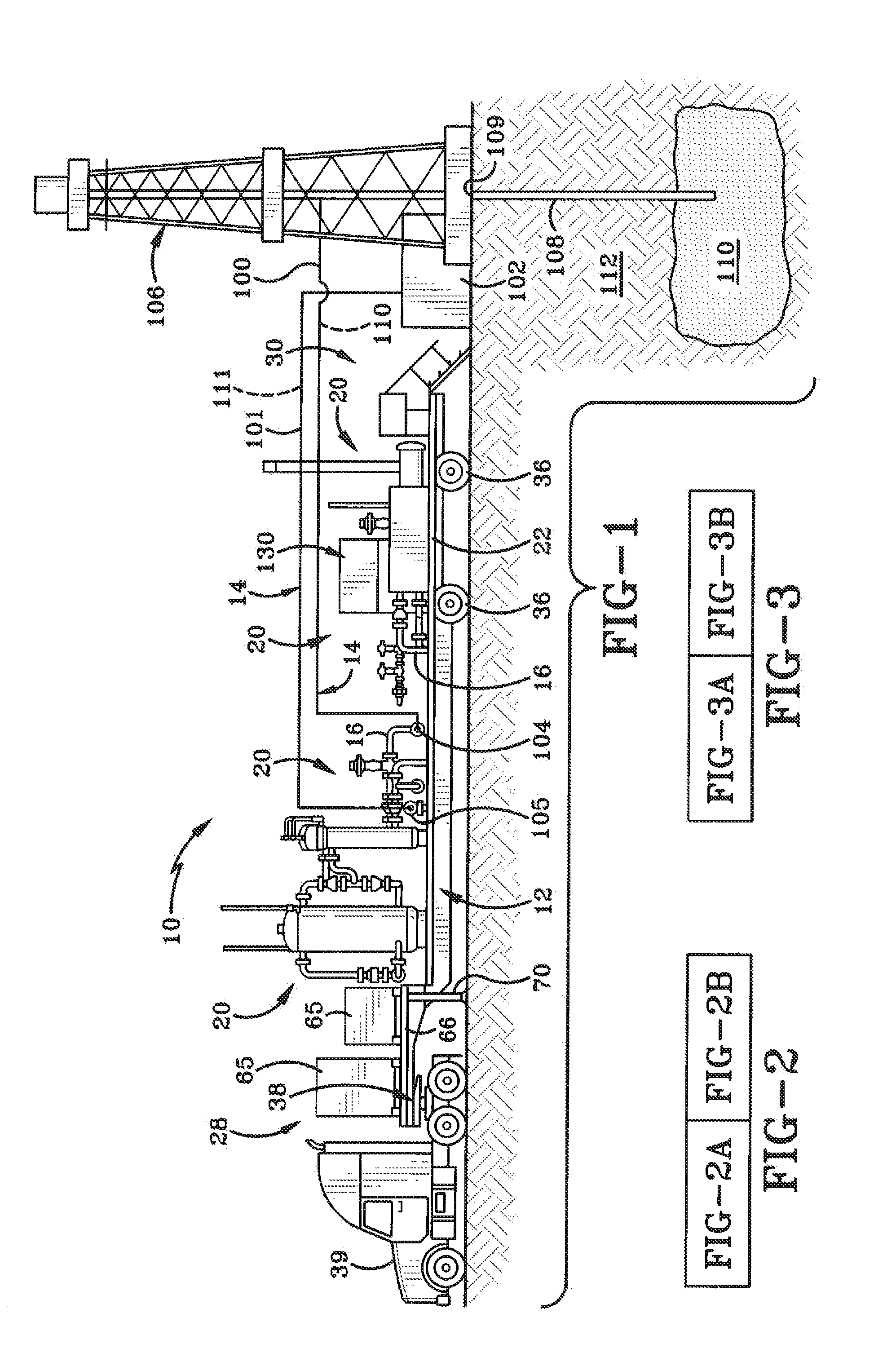 Method for operating a gas processing system