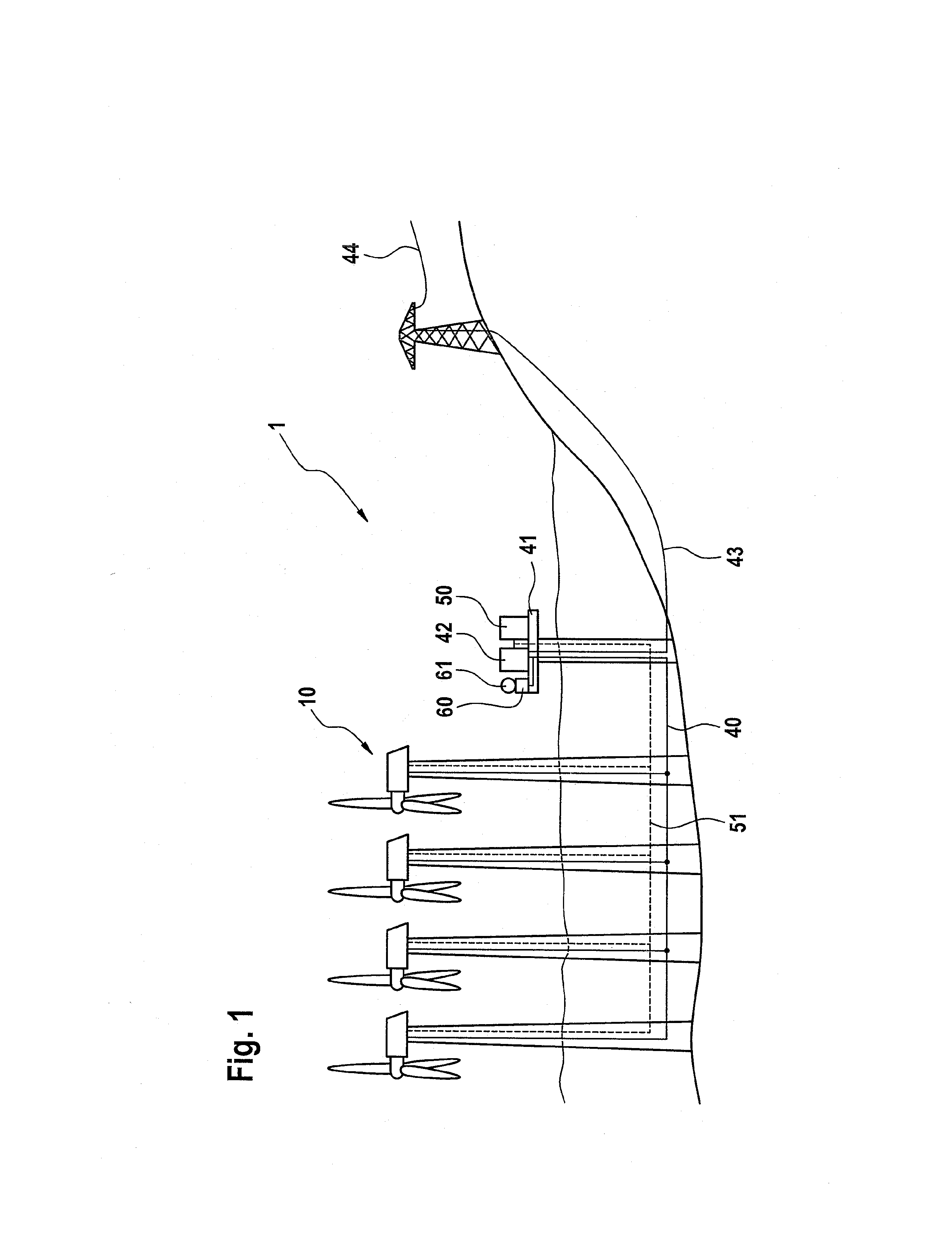 Wind farm and method for operating a wind farm