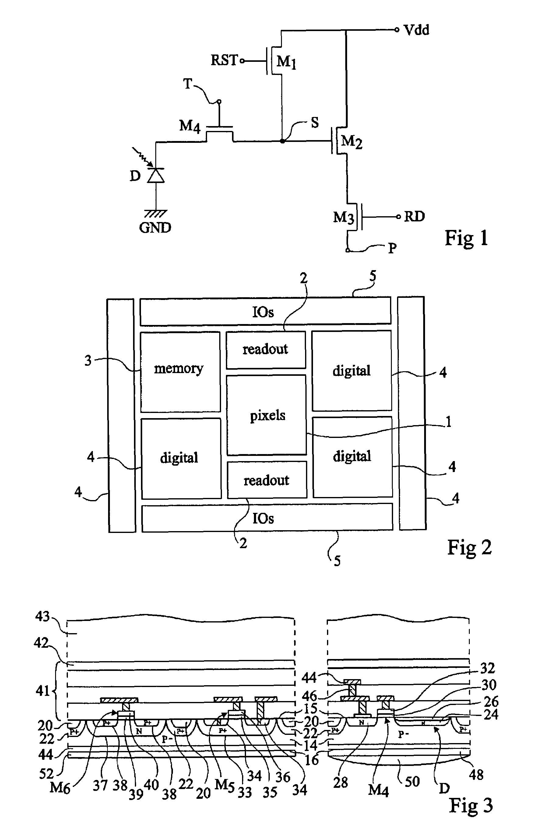 Back-lit image sensor with a uniform substrate temperature