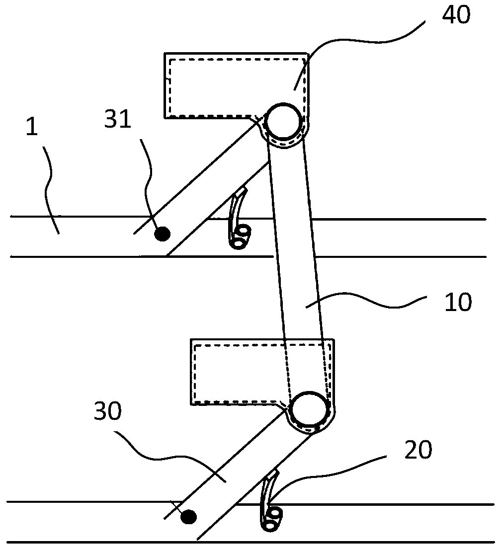 Automobile seat anti-diving device