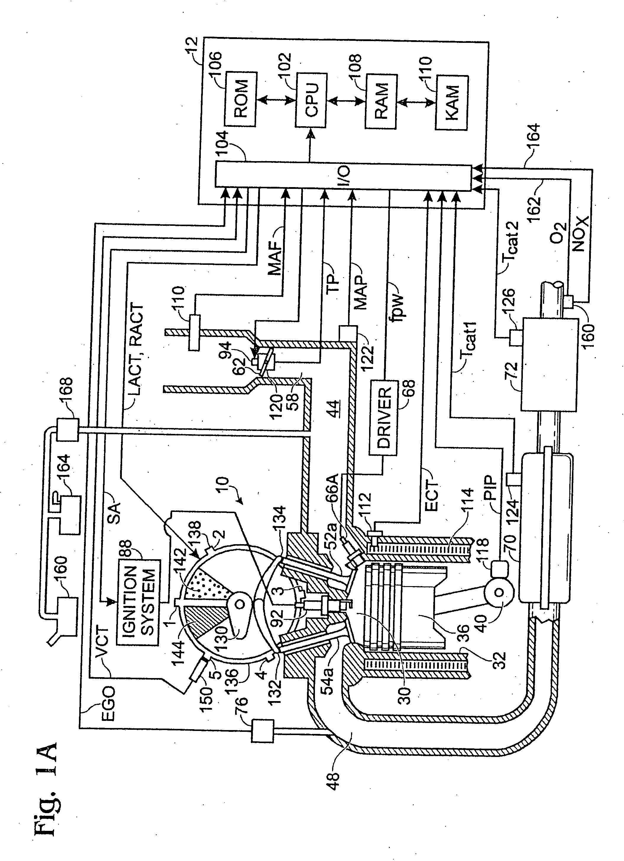 Engine system and method with cylinder deactivation