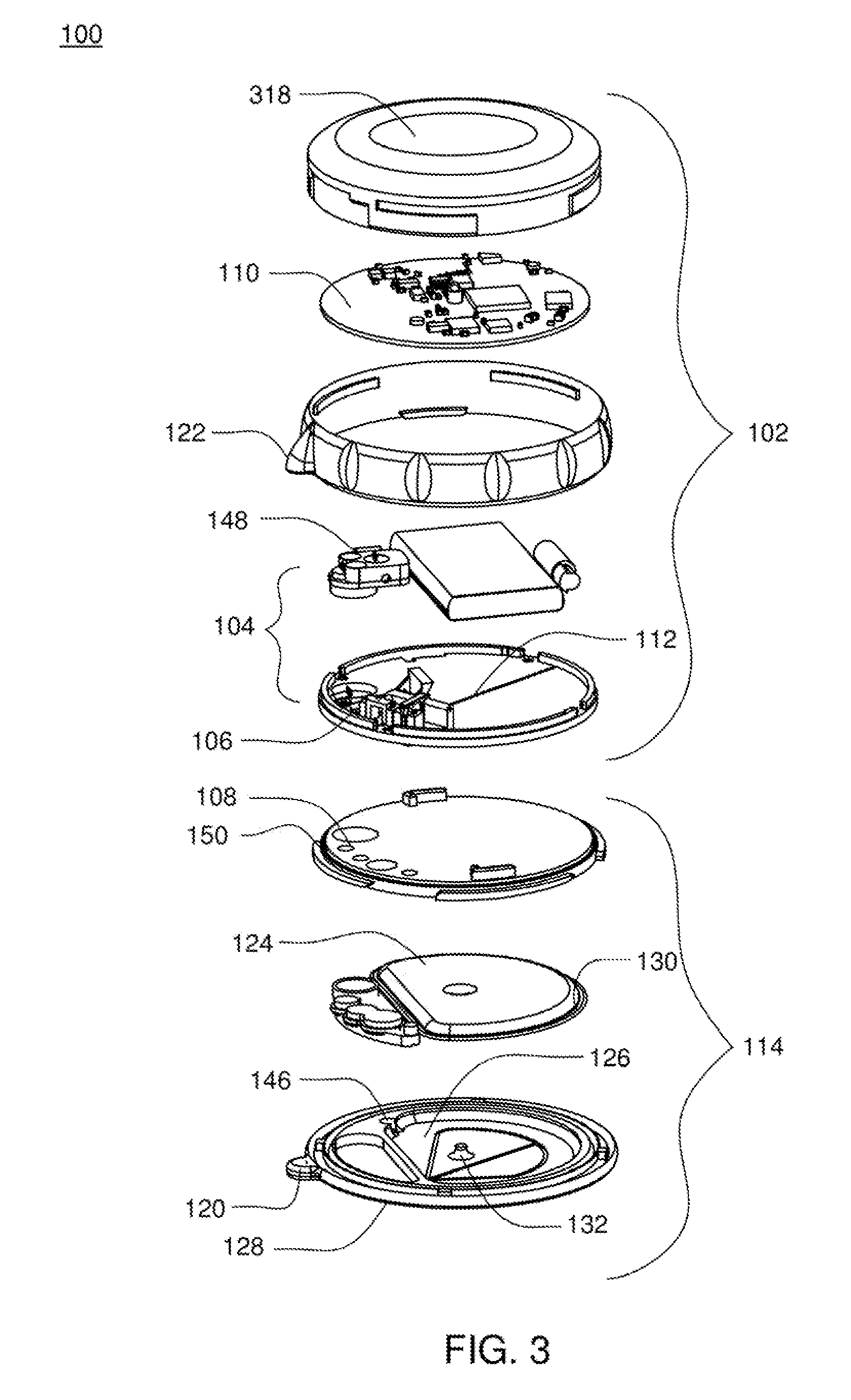 Apparatus, system and method for fluid delivery