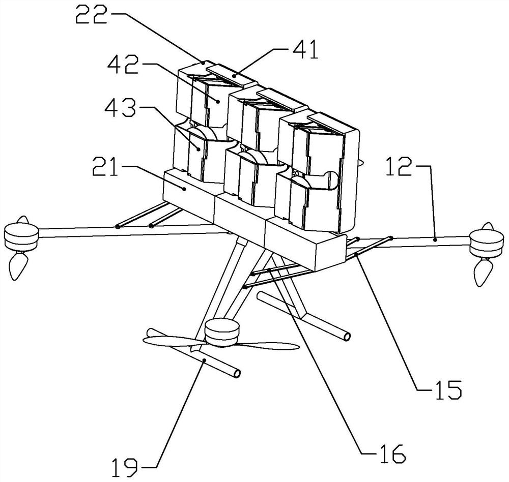 Power transmission line detection robot based on unmanned aerial vehicle