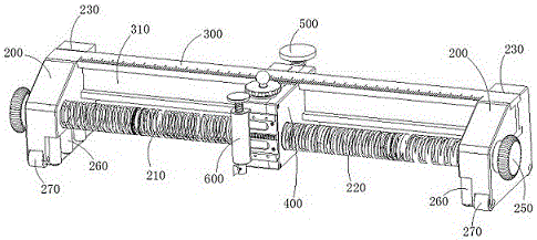 Line drawing instrument for metal sheets